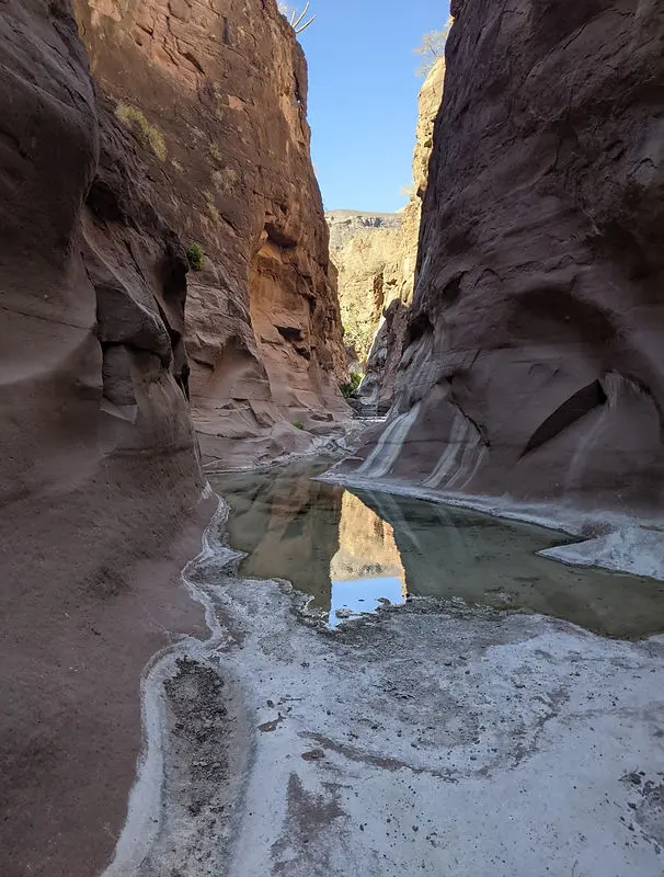 Mesquite Canyon, Loreto, Hiking