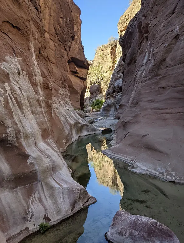 Mesquite Canyon, Loreto, Hiking