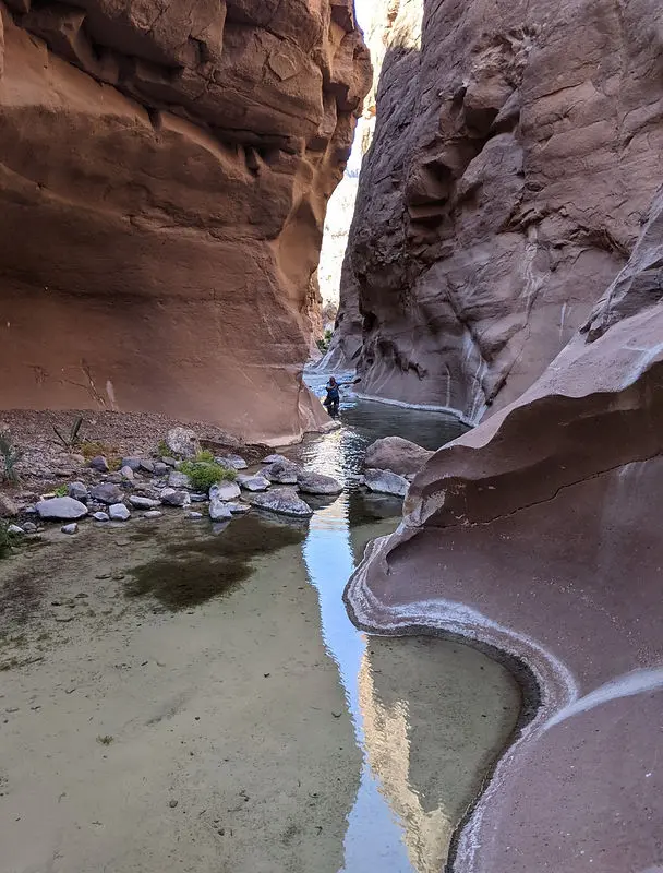 Mesquite Canyon, Loreto, Hiking