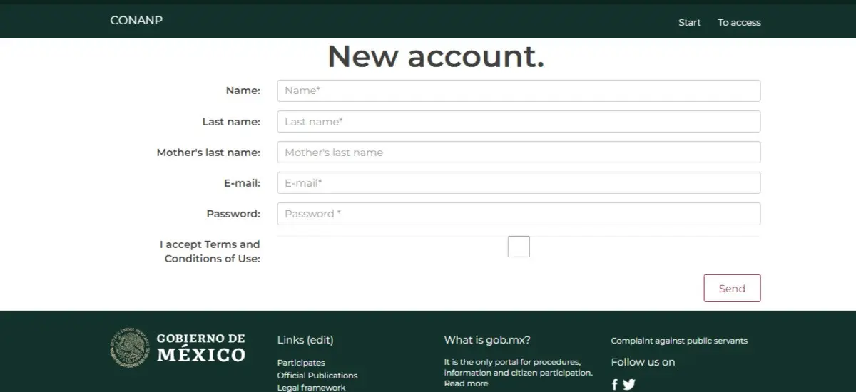 Loreto, CONANP website to start the purchase of your annual conservation pass