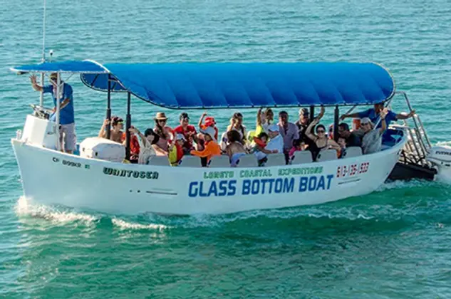 Glass bottom boat tour loreto, glass bottom boat, tours, loreto