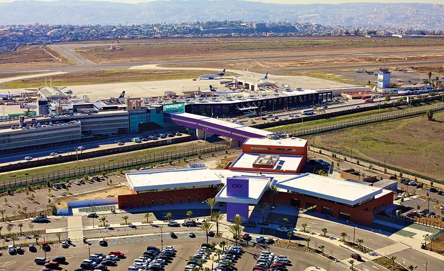 Using the Cross Border Xpress, Tijuana, San Diego