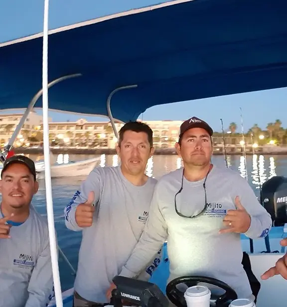 Loreto Sportfishing captains, pangas
